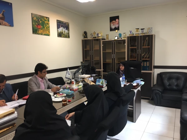 جلسه سرپرست جدید معاونت دانشجویی با ادره کل مشاوره، بهداشت و سلامت 8