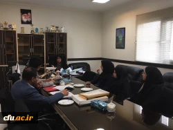 جلسه سرپرست جدید معاونت دانشجویی با ادره کل مشاوره، بهداشت و سلامت 5