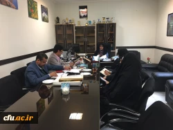 جلسه سرپرست جدید معاونت دانشجویی با ادره کل مشاوره، بهداشت و سلامت 7