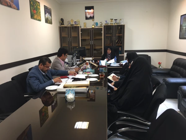 جلسه سرپرست جدید معاونت دانشجویی با ادره کل مشاوره، بهداشت و سلامت 7