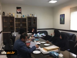 جلسه سرپرست جدید معاونت دانشجویی با ادره کل مشاوره، بهداشت و سلامت 3