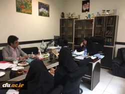 جلسه سرپرست جدید معاونت دانشجویی با ادره کل مشاوره، بهداشت و سلامت 4