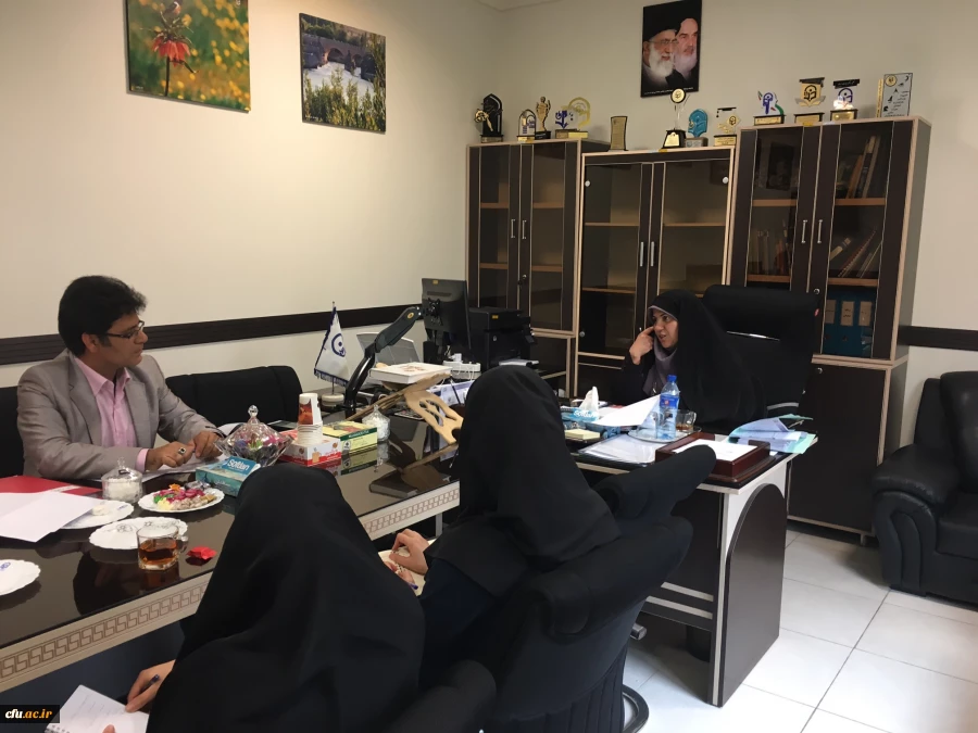 جلسه سرپرست جدید معاونت دانشجویی با ادره کل مشاوره، بهداشت و سلامت 4