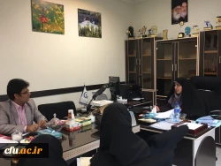 جلسه سرپرست جدید معاونت دانشجویی با ادره کل مشاوره، بهداشت و سلامت 5