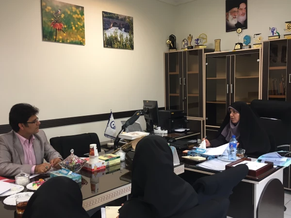 جلسه سرپرست جدید معاونت دانشجویی با ادره کل مشاوره، بهداشت و سلامت 5
