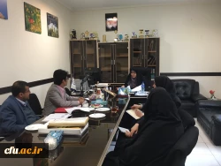 جلسه سرپرست جدید معاونت دانشجویی با ادره کل مشاوره، بهداشت و سلامت 6