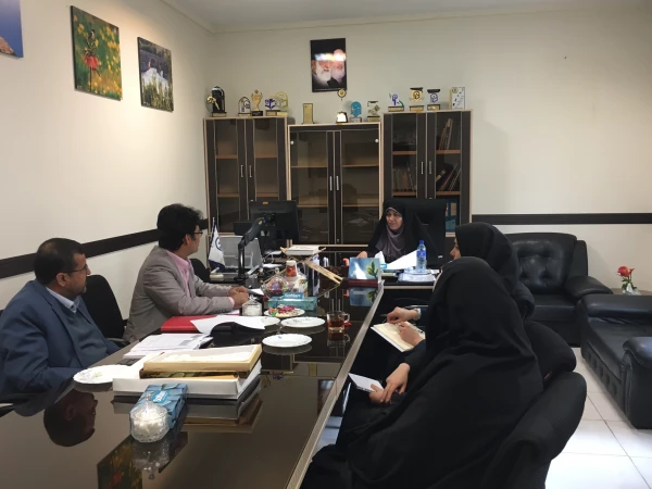 جلسه سرپرست جدید معاونت دانشجویی با ادره کل مشاوره، بهداشت و سلامت 6