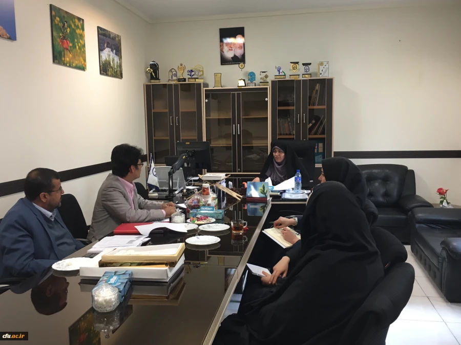 جلسه سرپرست جدید معاونت دانشجویی با ادره کل مشاوره، بهداشت و سلامت 6