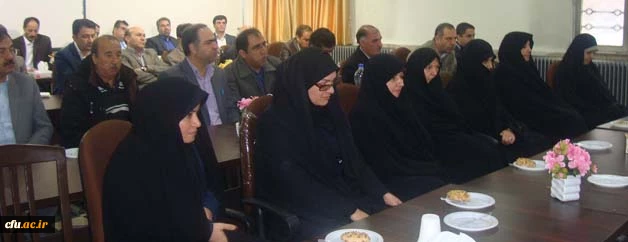 با حضور همکاران و اساتید برگزار شد:
دیدار نوروزی هیئت رئیسه دانشگاه فرهنگیان استان آذربایجان شرقی
 8