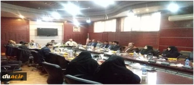 برگزاری جلسه شورای تخصصی عمران دانشگاه در سال جدید  و اهداف آن