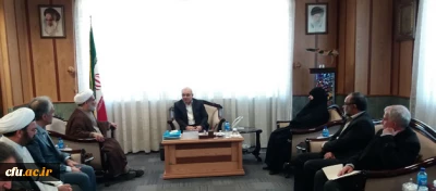 دیدار  حجت الاسلام و المسلمین دکتر زارعی با استاندار قم