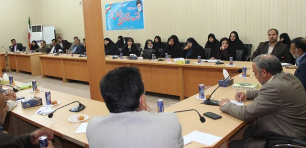 جلسه هم اندیشی اساتید هیات علمی دانشگاه فرهنگیان استان با اعضاء شورای معاونین ومدیر کل آموزش وپرورش استان سیستان و بلوچستان
 6