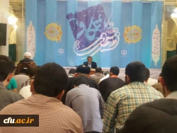 حجت الاسلام والمسلمین دادگر در مراسم اعتکاف دانشجومعلمان تهران:

 تربیت نیروی انسانی صالح و عالم، عامل اصلی استمرار انقلاب اسلامی است 2