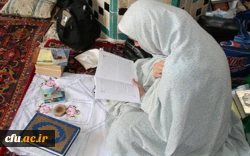 شرکت دانشجو معلمان پردیس فاطمه الزهرا(س)در مراسم پرفیض اعتکاف 2