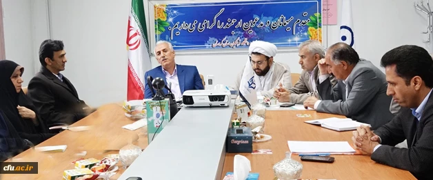 در مدیریت دانشگاه فرهنگیان کردستان برگزار شد:

جلسه هماهنگی در اجرای فرایند ارزیابی عملکرد کارکنان
 4