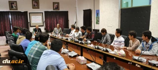 بازدید دانش آموزان متوسطه از پردیس آیت الله خامنه ای