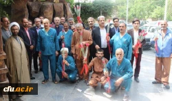 همزمان  با میلاد مسعود حضرت ابوالفضل العباس وروز جانباز انجام شد:

دیدار جمعی از دانشجویان و اعضای دانشگاه فرهنگیان با جانبازان سرافراز ایران اسلامی 5