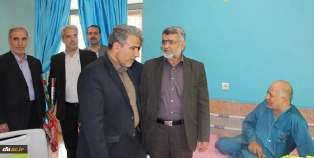 همزمان  با میلاد مسعود حضرت ابوالفضل العباس وروز جانباز انجام شد:

دیدار جمعی از دانشجویان و اعضای دانشگاه فرهنگیان با جانبازان سرافراز ایران اسلامی 8