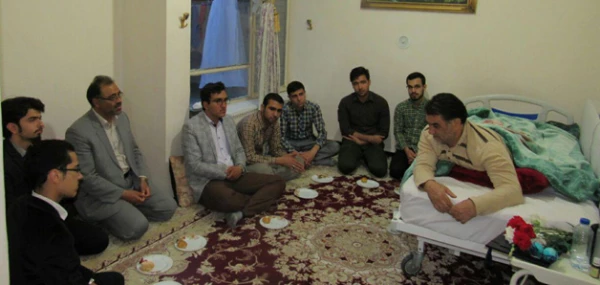 به مناسبت روز جانباز انجام شد:

 دیدار دانشجویان مرکز دانشور نیشابور با جانباز سرافراز ایران اسلامی
 5