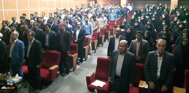 با حضور قائم مقام دانشگاه فرهنگیان برگزار شد:

بزرگداشت هفته  ی آموزش در دانشگاه فرهنگیان ایلام 
 6