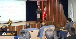 دکتر کیانی معاون نظارت، ارزیابی و تضمین کیفیت دانشگاه فرهنگیان:

دانشگاه محل انتقال، تولید و کاربردی کردن دانش است
 6