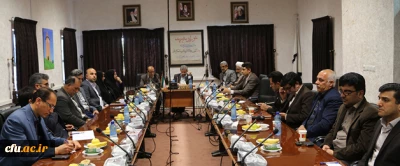 حضور معاون نظارت و ارزیابی در شورای مدیریت امور پردیس های استان گلستان