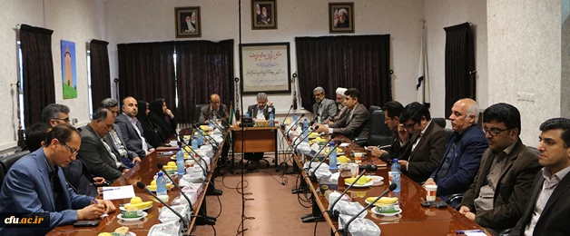 حضور معاون نظارت و ارزیابی در شورای مدیریت امور پردیس های استان گلستان 2