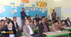 به مناسبت هفته بزرگداشت مقام شامخ معلم :

دیدار صمیمانه مسئولان دانشگاه فرهنگیان یزد با دانش آموختگان دانشگاه در مدارس استان
 2