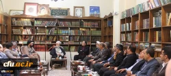 حضور دکتر علی نژاد در دیدار آیت الله امامی کاشانی در دیدار با مدیران دانشگاه فرهنگیان 4