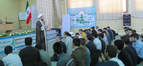 مدیر گروه معارف اسلامیِ نهاد نمایندگی مقام معظّم رهبری در دانشگاه های کشور در دانشگاه فرهنگیان استان اردبیل:

بصیرت و وفاداری از اجزاء جدایی ناپذیر تعلیم و تربیت است
 5