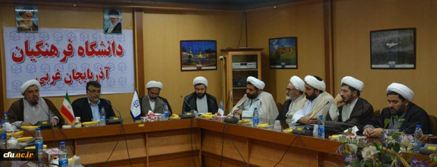 معارفه مسئول دفتر نمایندگی ولی فقیه در دانشگاه فرهنگیان آذربایجان غربی  7