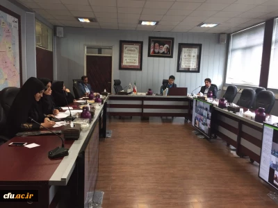 جلسه ویدیو کنفرانسی 