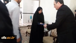 با حضور سرپرست دانشگاه فرهنگیان در خراسان انجام شد:

دیدار با خانواده شهید عبداله برزگر 5