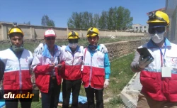 راهیابی کانون دانشجویی هلال احمر مرکز آموزش عالی آزادگان نیر به مسابقات کشوری  2