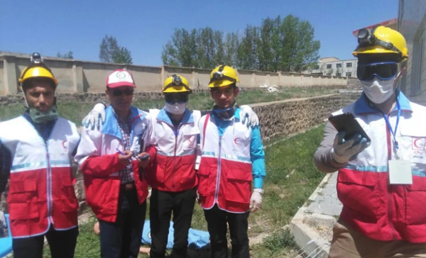 راهیابی کانون دانشجویی هلال احمر مرکز آموزش عالی آزادگان نیر به مسابقات کشوری  2