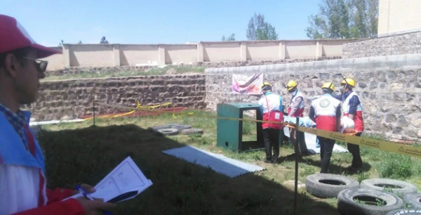 راهیابی کانون دانشجویی هلال احمر مرکز آموزش عالی آزادگان نیر به مسابقات کشوری  3