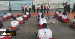 راهیابی کانون دانشجویی هلال احمر مرکز آموزش عالی آزادگان نیر به مسابقات کشوری  5