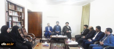 در آستانه ماه مبارک رمضان برگزار شد:

دیدار مسئولین دانشگاه فرهنگیان استان کهگیلویه و بویر احمد با منتخب مردم در مجلس خبرگان رهبری