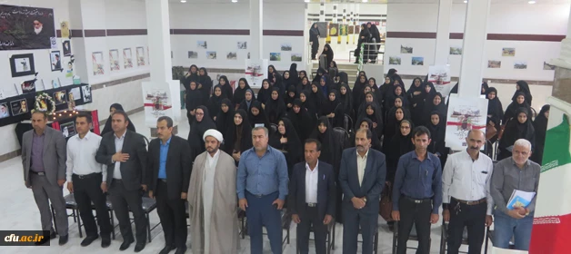 در پردیس امام جعفر صادق(ع) ایلام برپا شد:

نمایشگاه دستاوردهای علمی و پژوهشی اساتید و دانشجو معلمان
 4