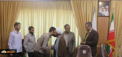 تکریم و معارفه ی مسئول بسیج دانشجویی پردیس شهید مقصودی همدان