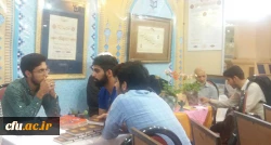 غرفه دانشگاه فرهنگیان در بیست و پنجمین نمایشگاه بین المللی قرآن کریم شروع به فعالیت کرد 2