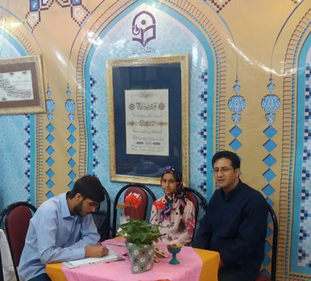 غرفه دانشگاه فرهنگیان در بیست و پنجمین نمایشگاه بین المللی قرآن کریم شروع به فعالیت کرد 19