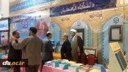آغاز به کار غرفه دانشگاه فرهنگیان در بیست و پنجمین نمایشگاه بین المللی قرآن کریم 3