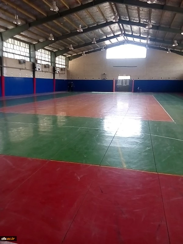 سالن ورزشی امام علی(ع) پردیس خواجه نصیر طوسی استان کرمان ایمن سازی شد 2
