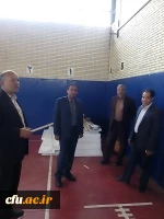 سالن ورزشی امام علی(ع) پردیس خواجه نصیر طوسی استان کرمان ایمن سازی شد 5