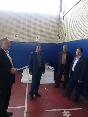 سالن ورزشی امام علی(ع) پردیس خواجه نصیر طوسی استان کرمان ایمن سازی شد 5