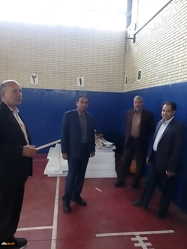 سالن ورزشی امام علی(ع) پردیس خواجه نصیر طوسی استان کرمان ایمن سازی شد 5