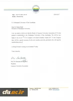 عضویت دانشگاه فرهنگیان آذربایجان شرقی در اتحادیه دانشگاههای منطقه قفقاز(CUA) 3