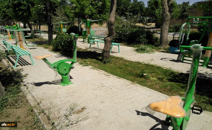 ایجاد «ایستگاه ورزش و سلامتی» پردیس شهید باهنر استان مرکزی 2