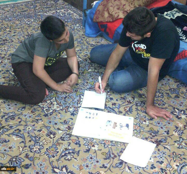 به همت کانون خیریه ی امام سجاد (ع) پردیس علامه طباطبایی اردبیل  انجام شد:

تقویت بنیه ی علمی و تحصیلی دانش آموزان تحت پوشش سازمان بهزیستی با مشارکت دانشجومعلّمان 
 3